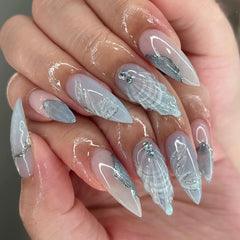 L1 Printed Nails 24pcs