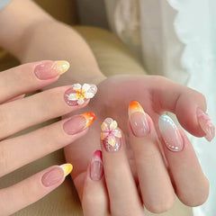 S1 Printed Nails 24pcs